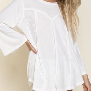 POL Keyhole Back Top